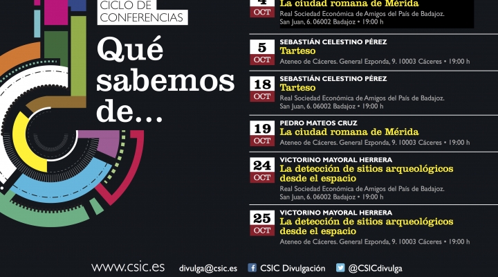 CICLO DE CONFERENCIAS ¿Qué sabemos de...?