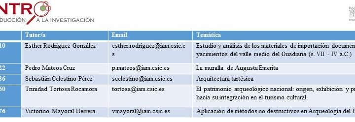 BECAS JAE-Intro. INICIA TU CARRERA INVESTIGADORA CON NOSOTROS