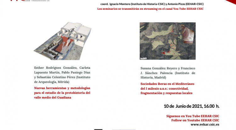 SEMINARIOS LA ARQUEOLOGÍA EN EL CSIC. NUEVA CITA 10 DE JUNIO.