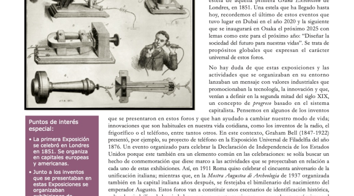 Cuadernos Exposiciones Internacionales y Universales