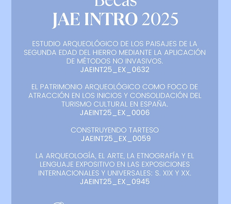CONVOCATORIA JAE INTRO 2025