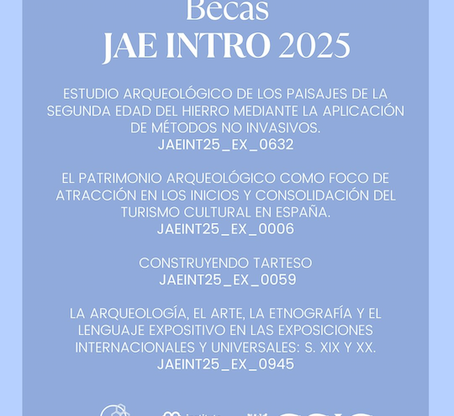 CONVOCATORIA JAE INTRO 2025
